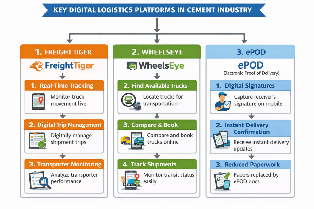 Digital Logistics in Cement Industry: My Second Day Understanding Freight Tiger, WheelsEye and ePOD